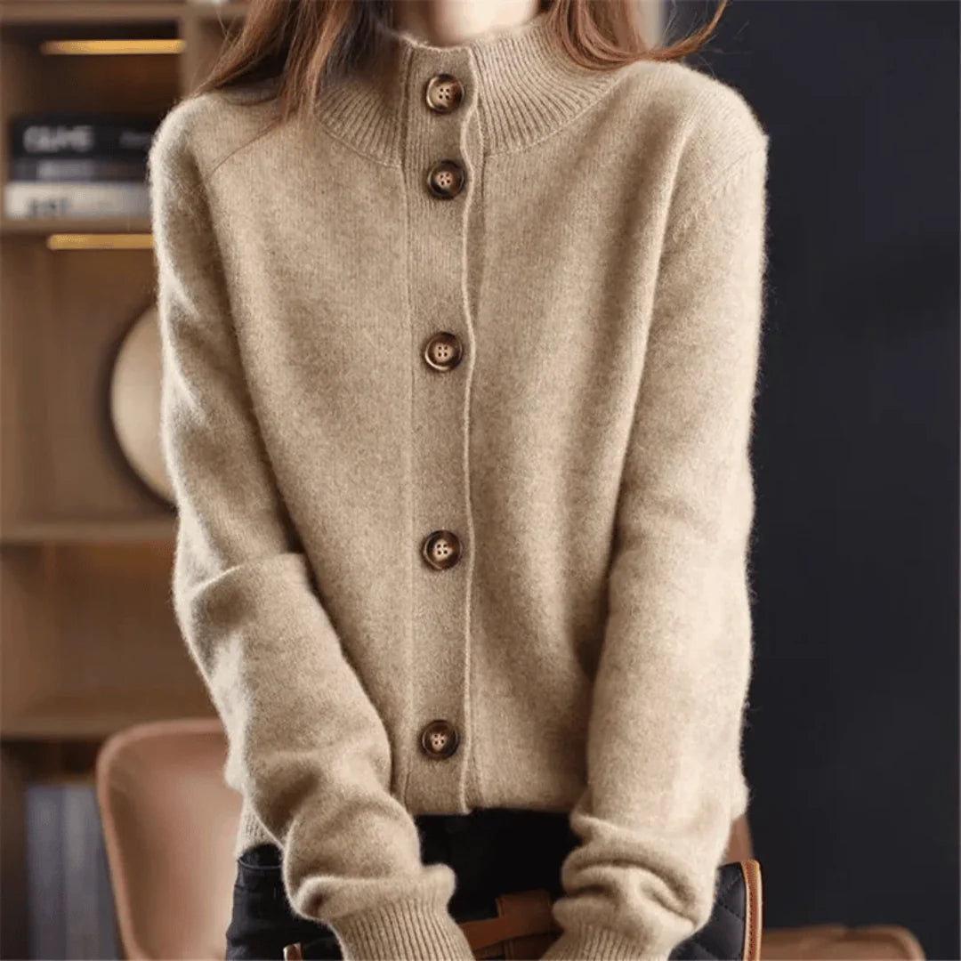 Eleanor™ Buttoned Winter Cardigan