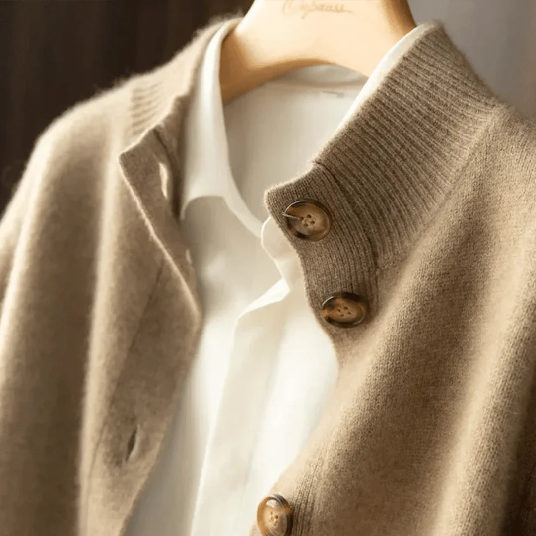 Eleanor™ Buttoned Winter Cardigan