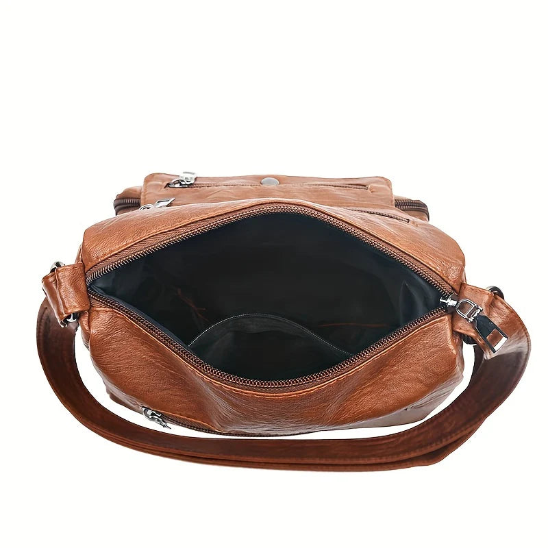 Heather™ Faux Leather Shoulder bag