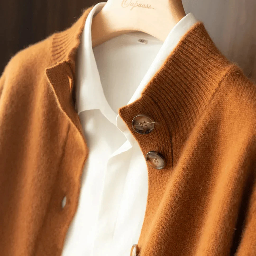 Eleanor™ Buttoned Winter Cardigan