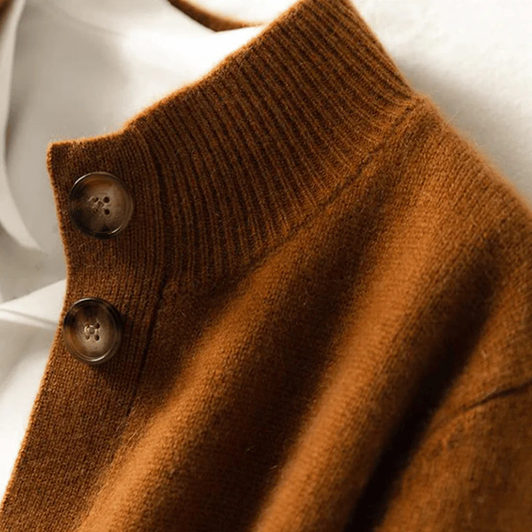 Eleanor™ Buttoned Winter Cardigan