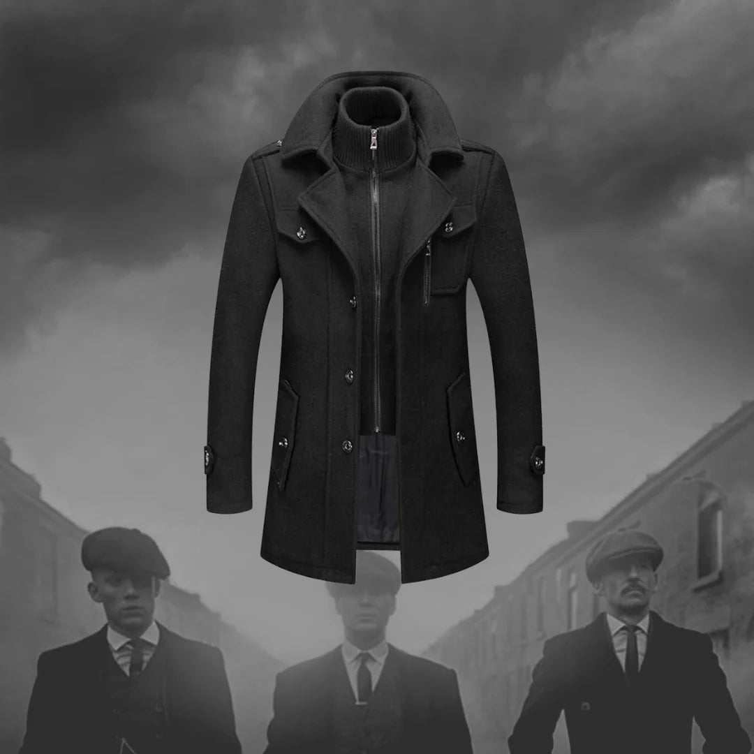 Shelby™ - Layered Trenchcoat